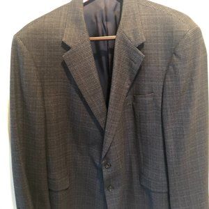 Men's Sport Coat Size 54XLG Long Big & Tall Grey